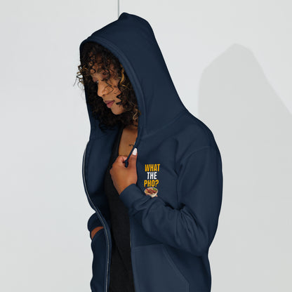 What the Pho Zip Up Hoodie