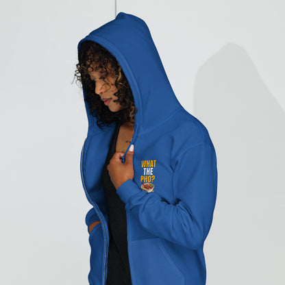 What the Pho Zip Up Hoodie