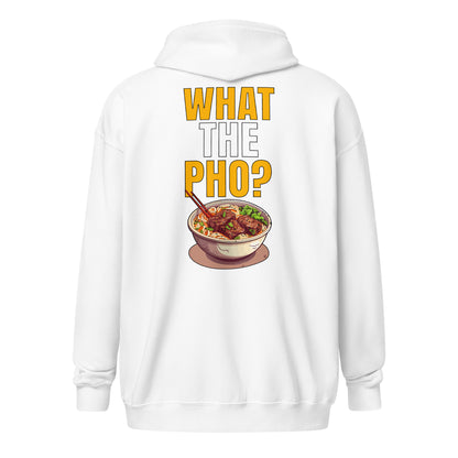 What the Pho Zip Up Hoodie